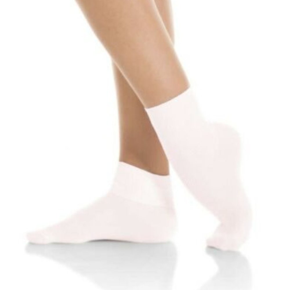 5 PAIRS Mondor® Royal Academy of Dance Ankle-Length Socks ballet white 10-13